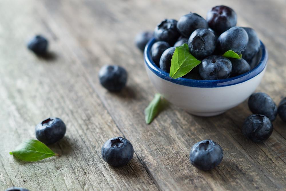 blueberry freezing