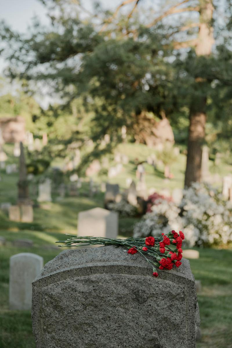 cemetery flowers