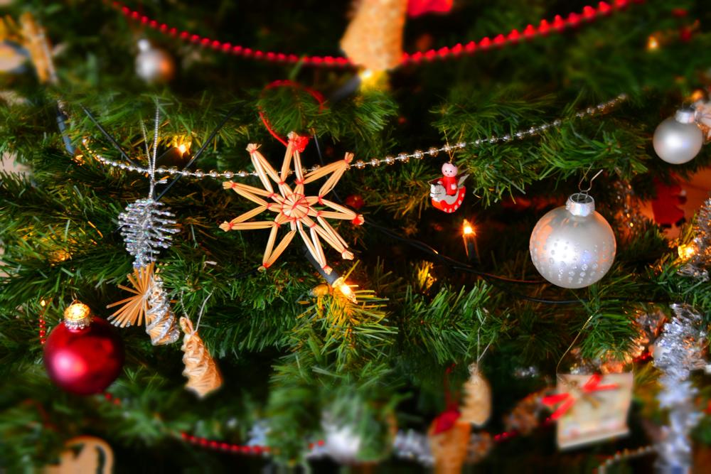 festive Christmas tree
